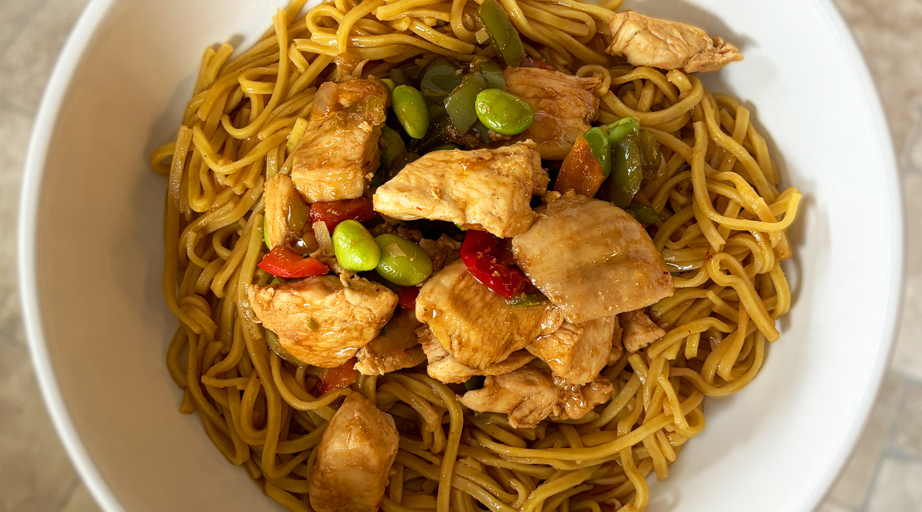 chicken stir fry with gurt sauces