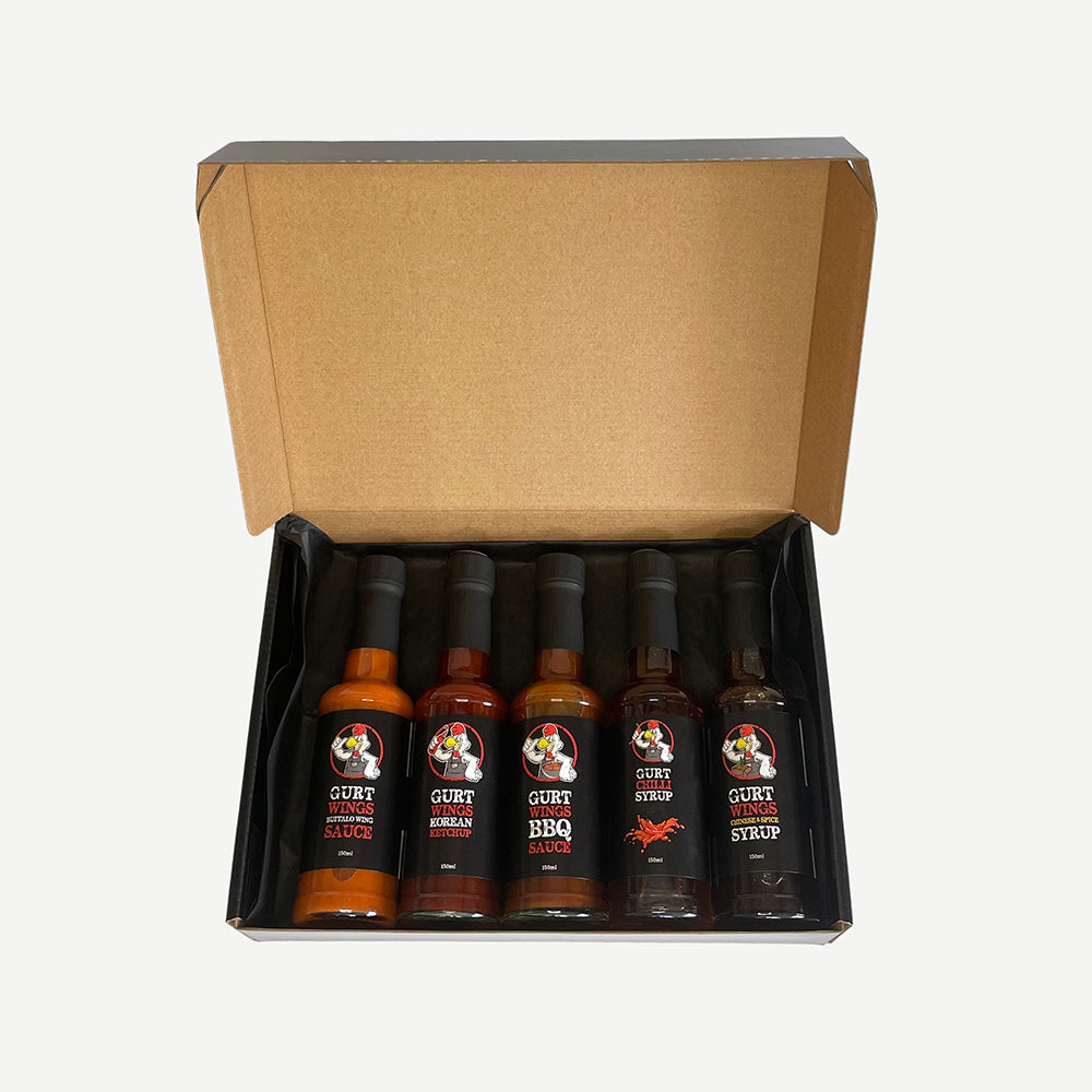 gurt wings sauce gift set