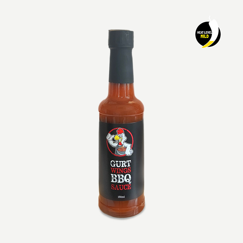 gurt wings bbq sauce bottle