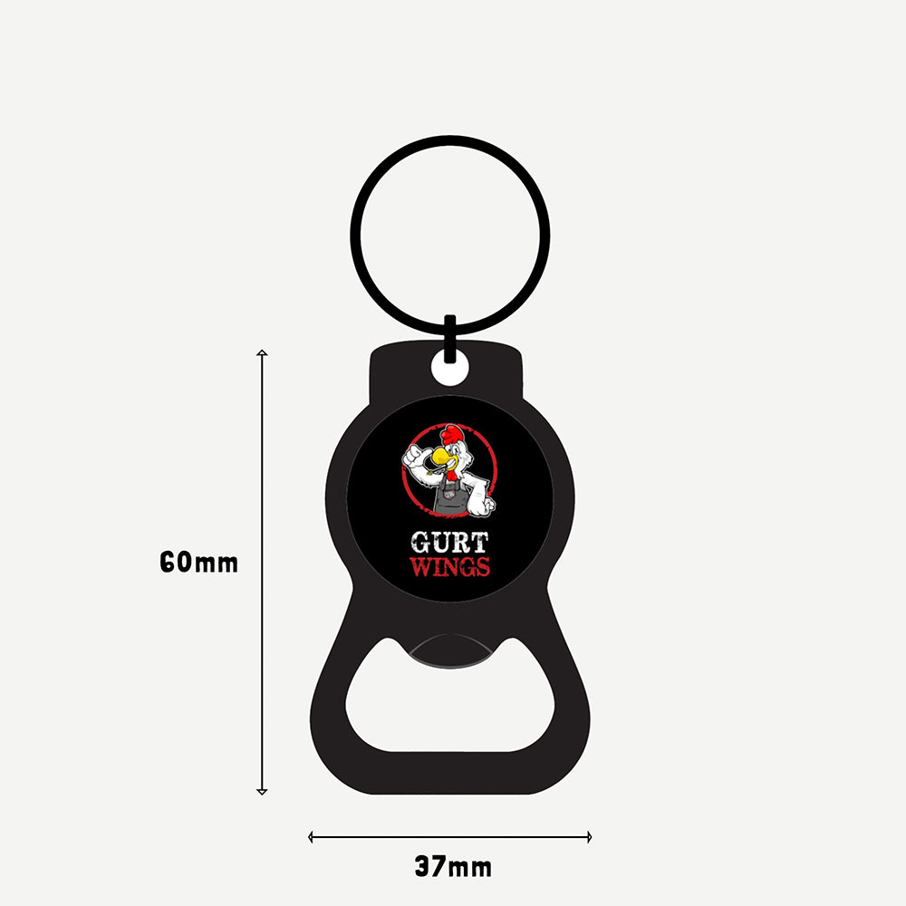 gurt wings bottle opener measurements